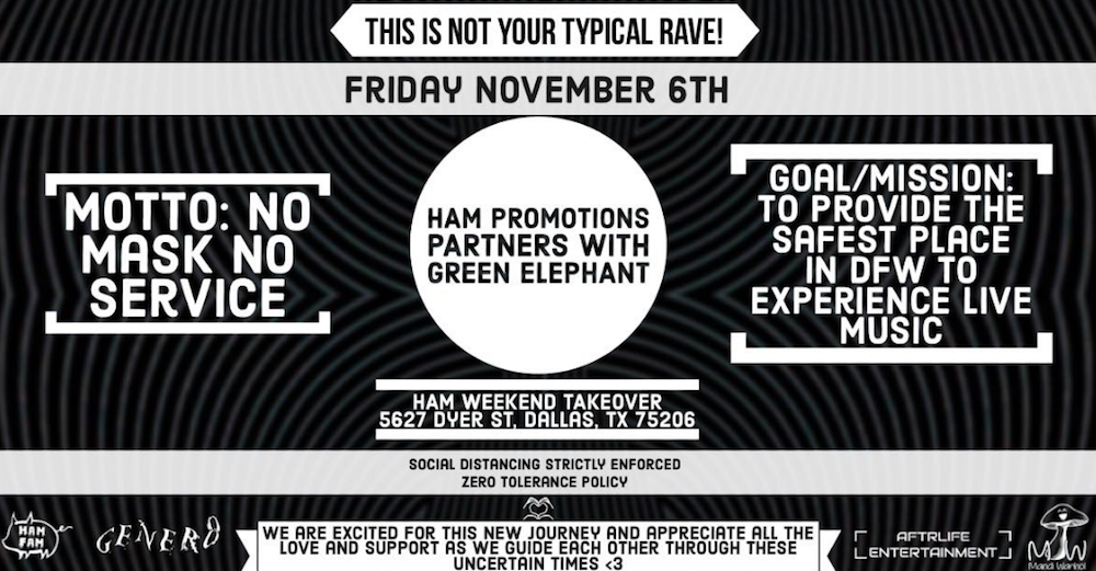 Let’s Go HAM At Green Elephant This Friday